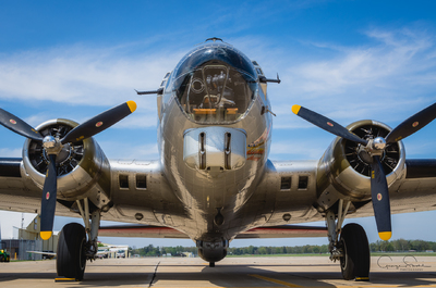 B-17 Aluminum Overcast Bomber